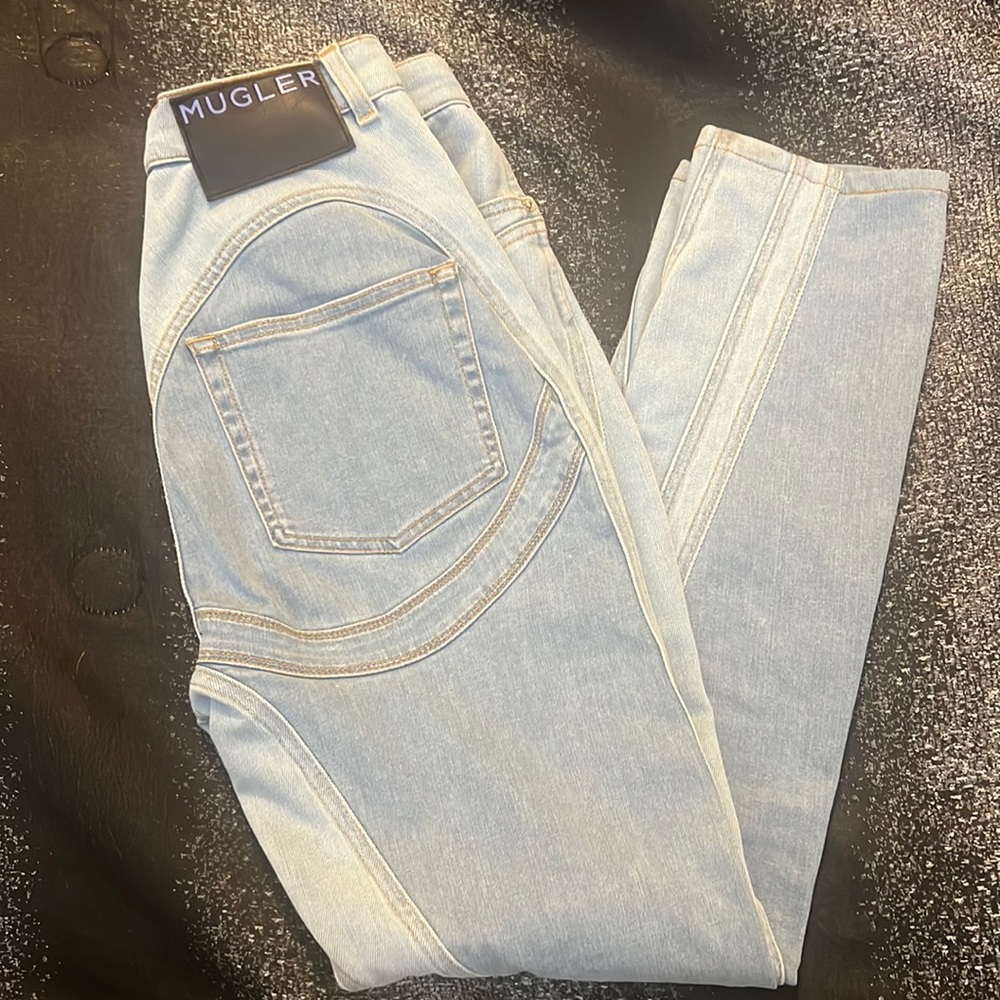 Mugler Spiral Jeans